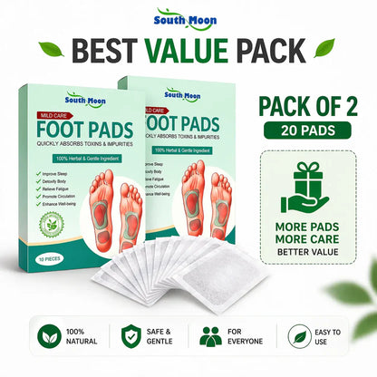 🌿 Herbal Premium Detox Foot pads 🌿 (BUY 1 GET 1 FREE)🌿